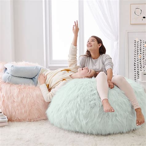 pottery barn teens bean bags|More.